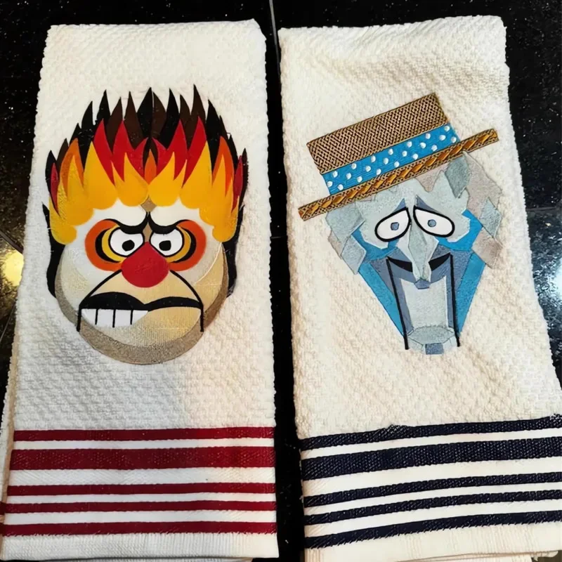 1/2PCS Heat Miser Snow Miser Christmas Towel Creative Cartoon Peripheral Soft And Comfortable Towels Children's Birthday Gift