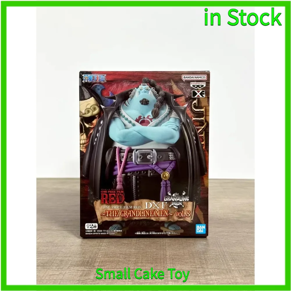 

Bandai в наличии Banpresto One Piece Film Red Dxf Jinbe 16 см, оригинальная аниме-фигурка из ПВХ, экшн-фигурки, модель, игрушки в упаковке, подарки