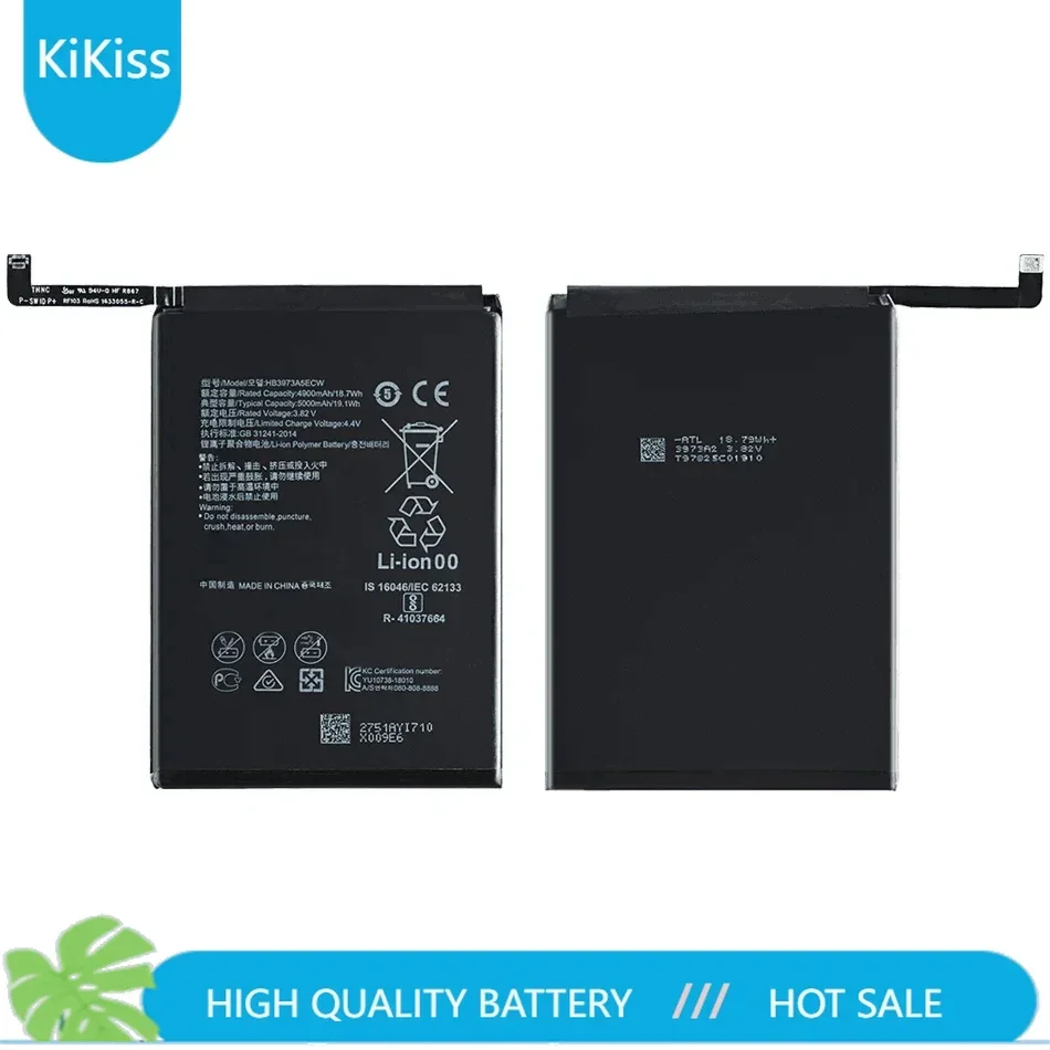 HB3973A5ECW/HB4073A5ECW Replacement Battery For Huawei Mate 20 X 20X/For Honor Note 10 Note10/For Honor 8X Max Bateira 5000mAh