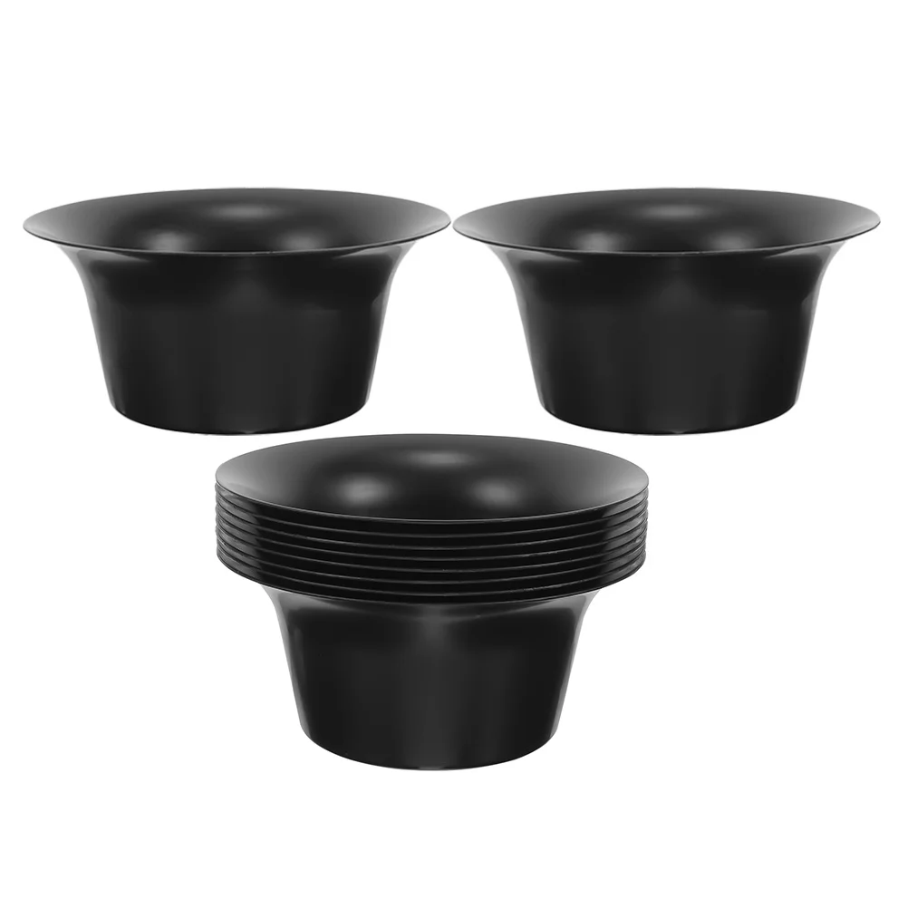 

10 Pcs Cemetery Flowerpot Memorial Decoration Vase Worship Sacrifice Plastic Centerpiece Bouquet Holder