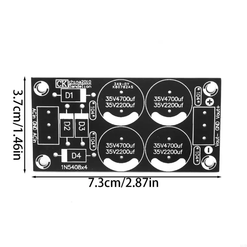 462d Retificador Filtro Filtro Supply Amplifier