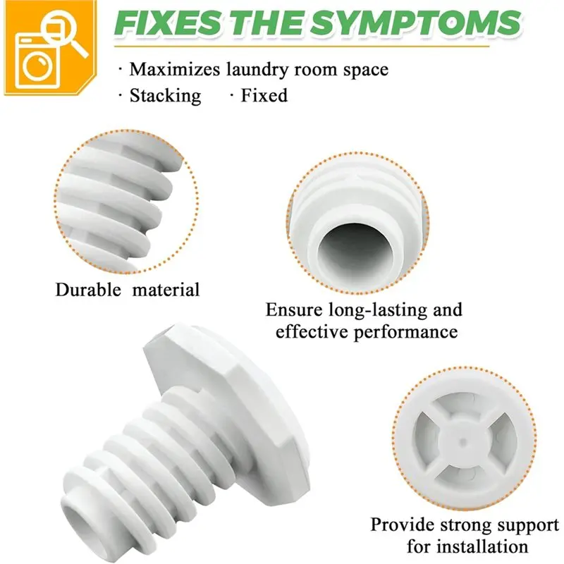 【NEW A39M】 For Whirlpool Maytag Standard And Long Vent Dryers& Washers-W10298318 W10761316-Stacking Kit Replacement-W10869845