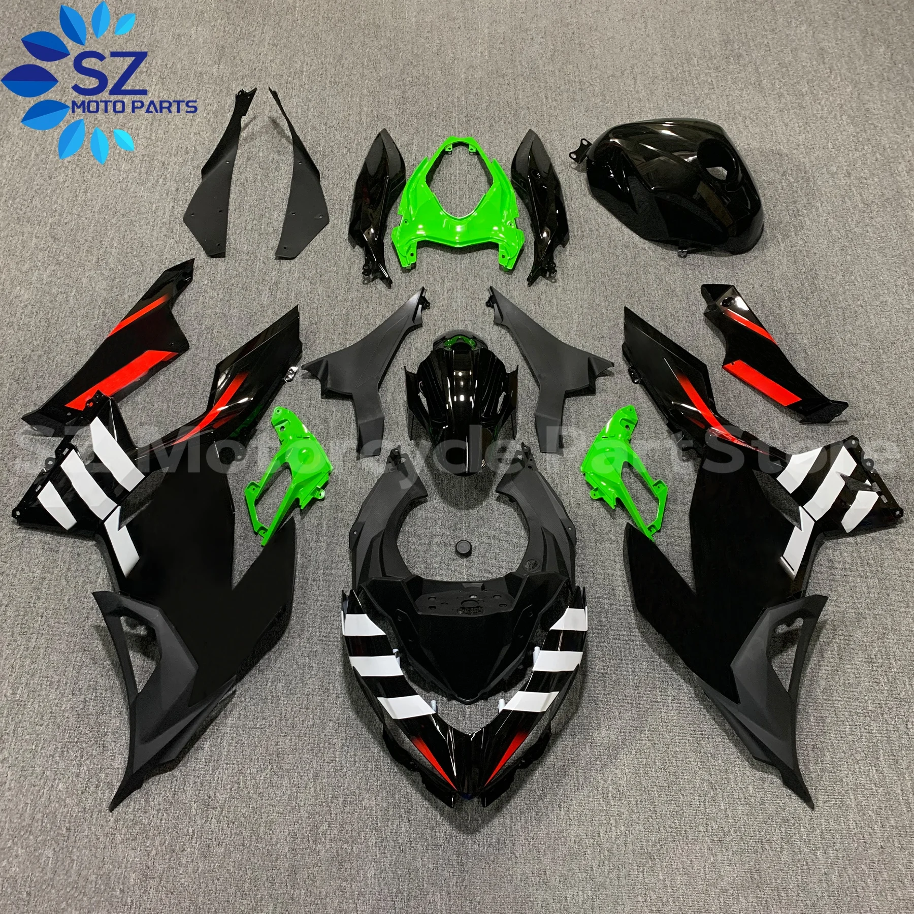 

Fit For Kawasaki Ninja 400 18 19 20 21 22 23 24 Ninja400 Fairing Kit EX400 2018 2019 2020 2021 2022 2023 2024 Fairings
