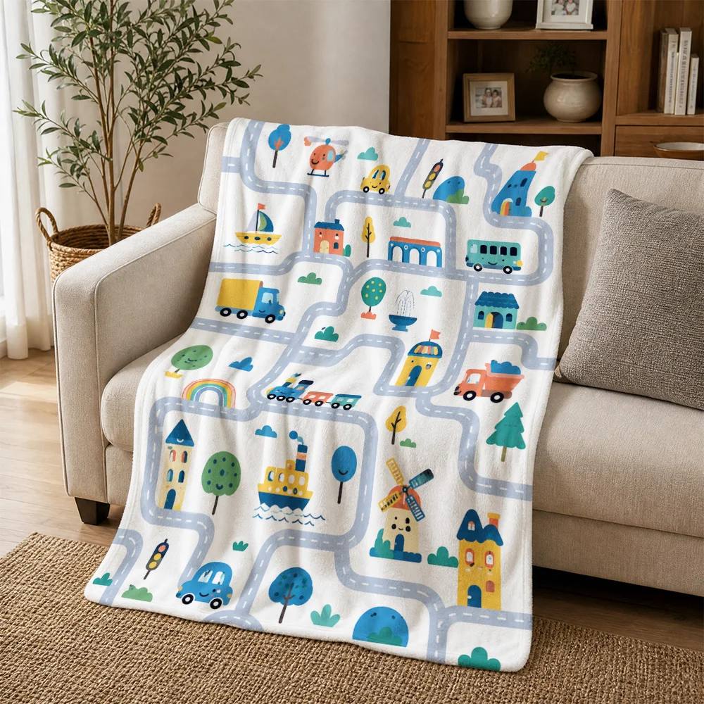 Manta decorativa con motivos d - Baby Nursery In Hospital reseña y precio