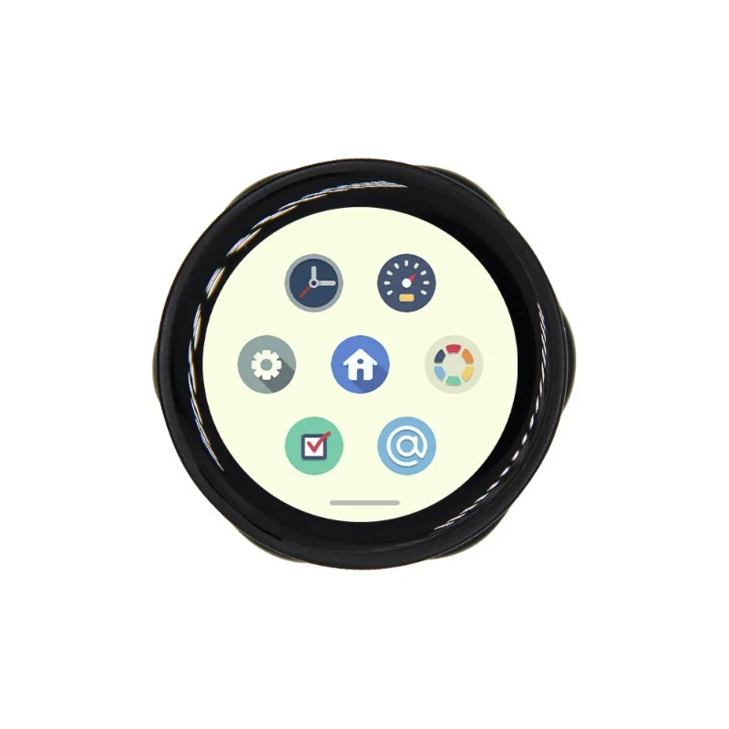 For The T-Encoder-Pro ESP32-S3 Rotary Encoder Features A 1.2-inch Touchscreen Display