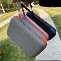 EVA Hard Carrying Case Storage Box Portable With Mesh Pocket For GiiKER Super Slide Brain Super Blocks Puzzle Games (only case)