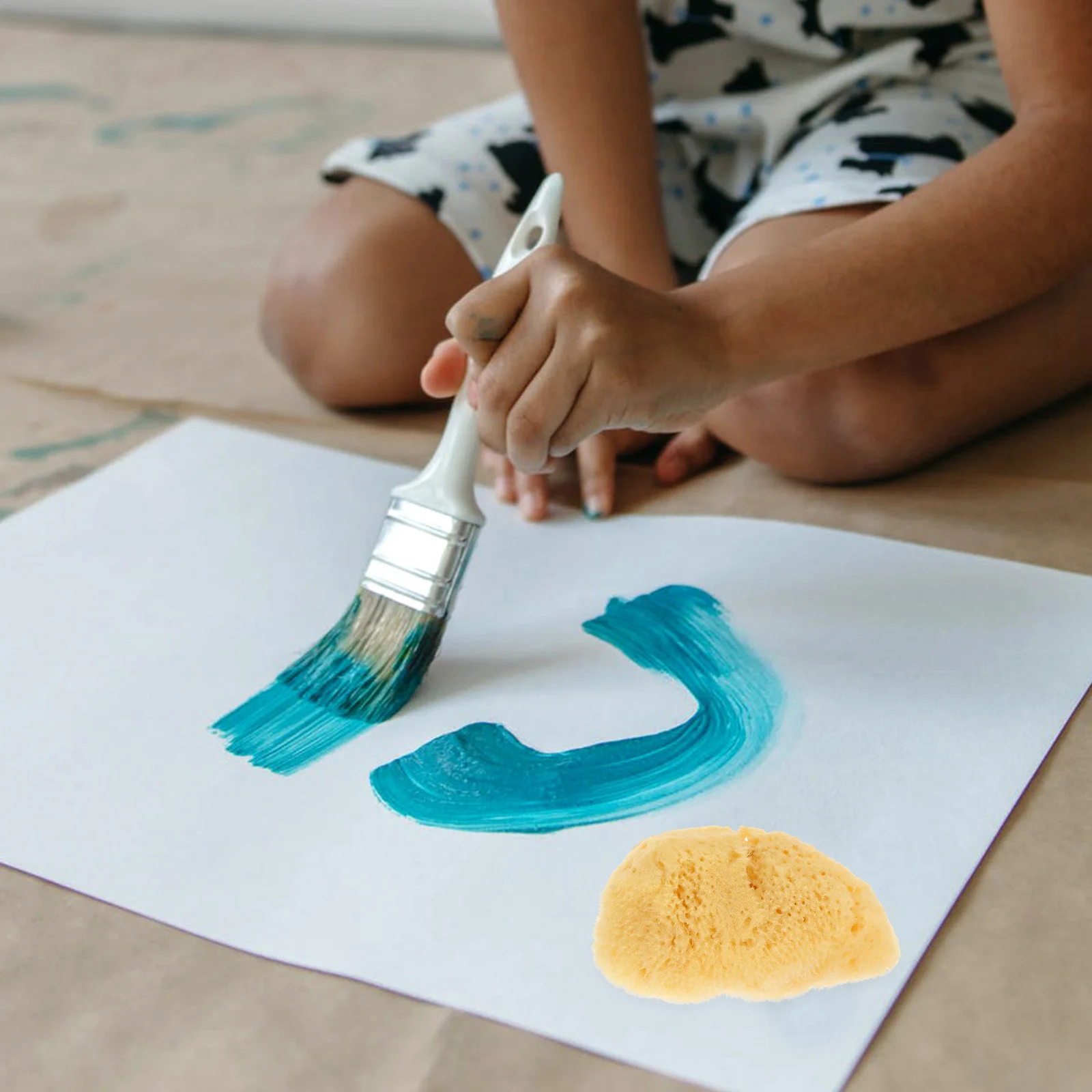 Watercolor Sponge Tools Fun Shape Design Sponges for Watercolor Texture Painting Art Craft Projects Family