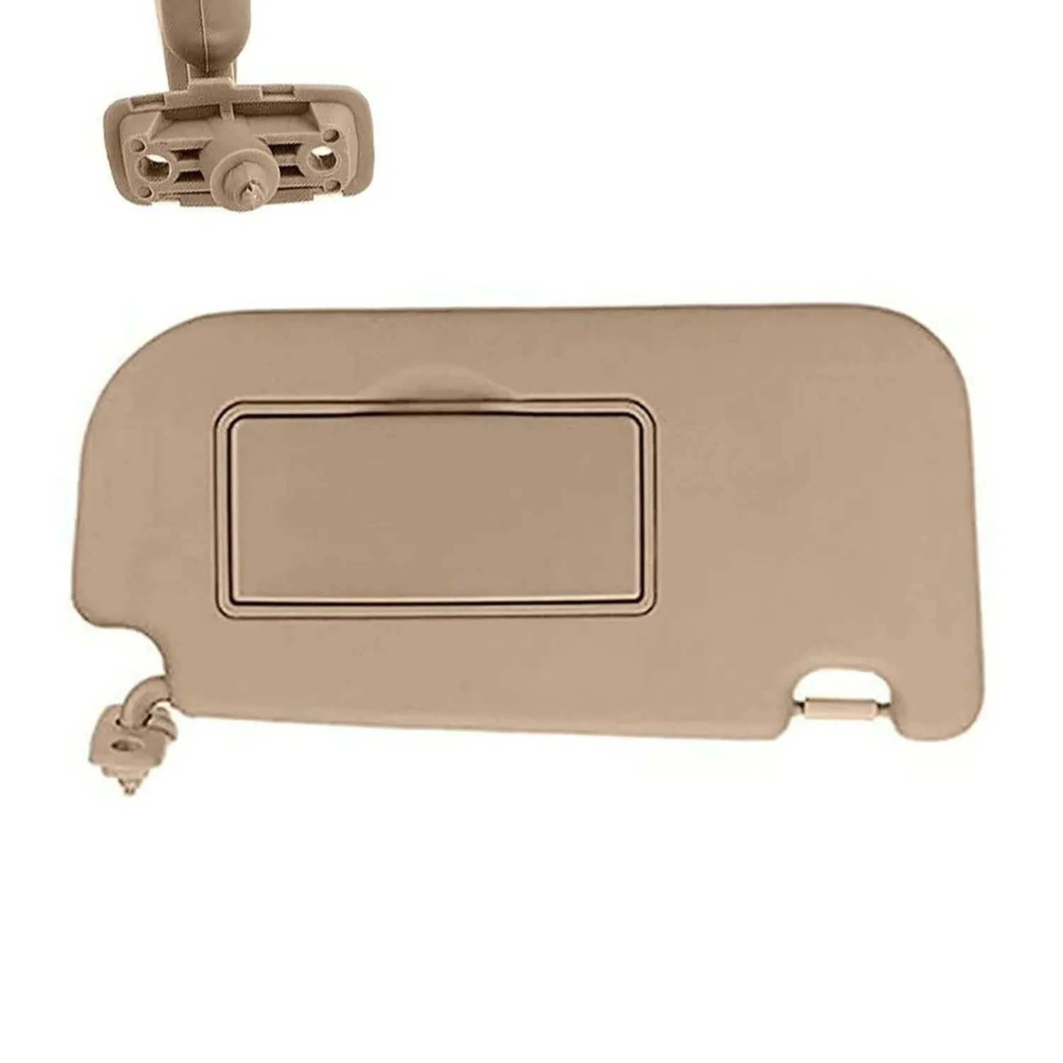 Brand New 85202-03000 Front Left Driver Side Sun Visor Makeup Mirror For 2004-2010 Kia Sportage Beige 8520203000 Auto Beige