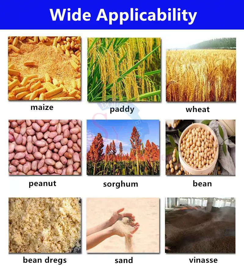 Geflügelmist-Trocknungs maschine Holzsäge-Staub trocknungs maschine für die Pellet produktion Trockner für landwirtschaft liche Produkte