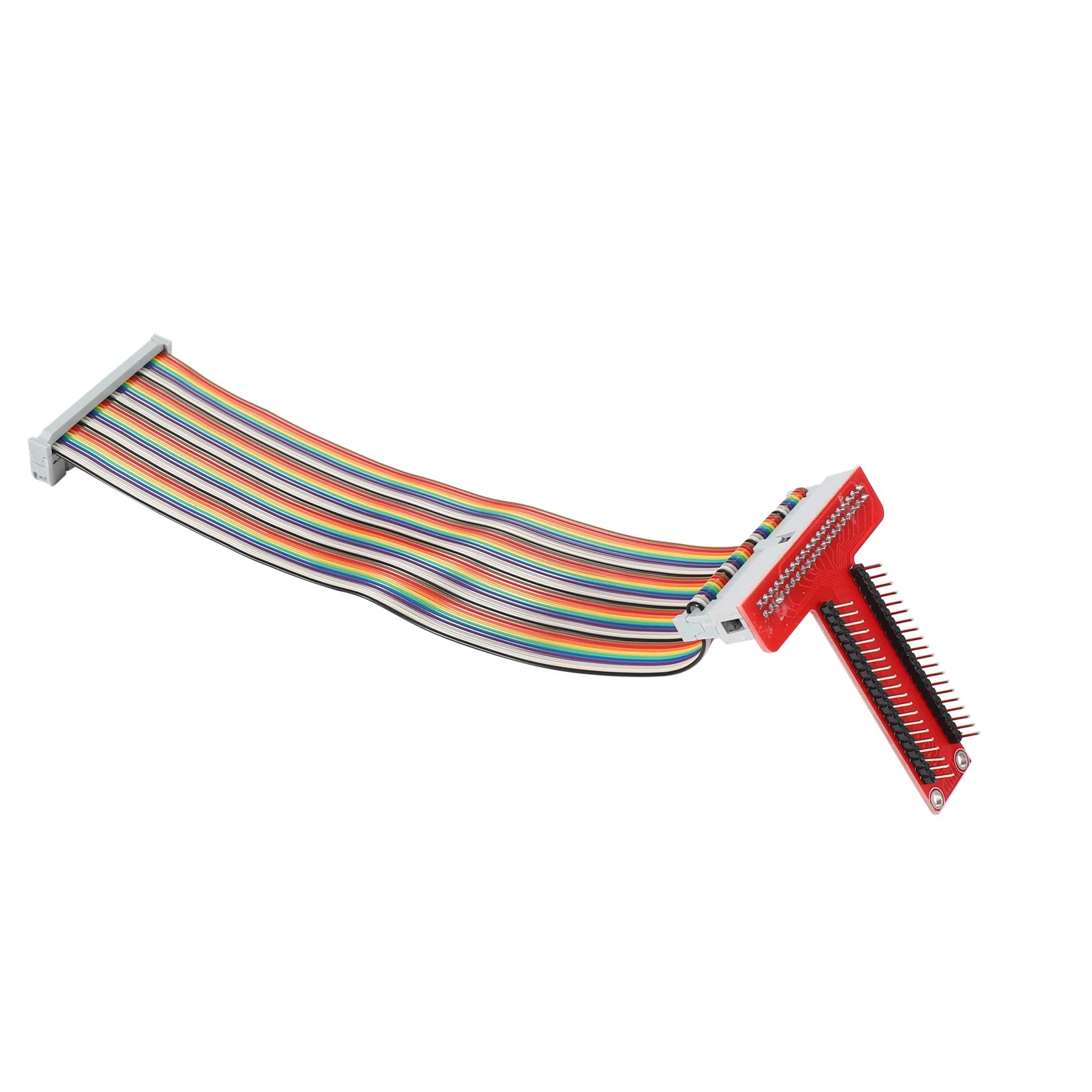 Ingenious-4X Rpi GPIO Breakout Expansion Board + Ribbon Cable + Assembled T Type GPIO Adapter 20Cm FC40 40Pin Flat Ribbon Cable