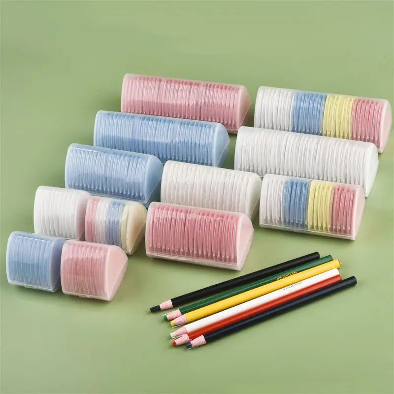 1/10/20/30pcs/Set Fabric Tailors Chalk Erasable Fabric Marker Patchwork Clothing DIY Sewing Tool Box Set Needlework Accessories