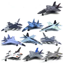 1:100合金F-16 F-35大型戦闘機モデル、B-2A SR-71軍事モデル飾り、絶妙な航空機ギフトおもちゃ、ホット販売