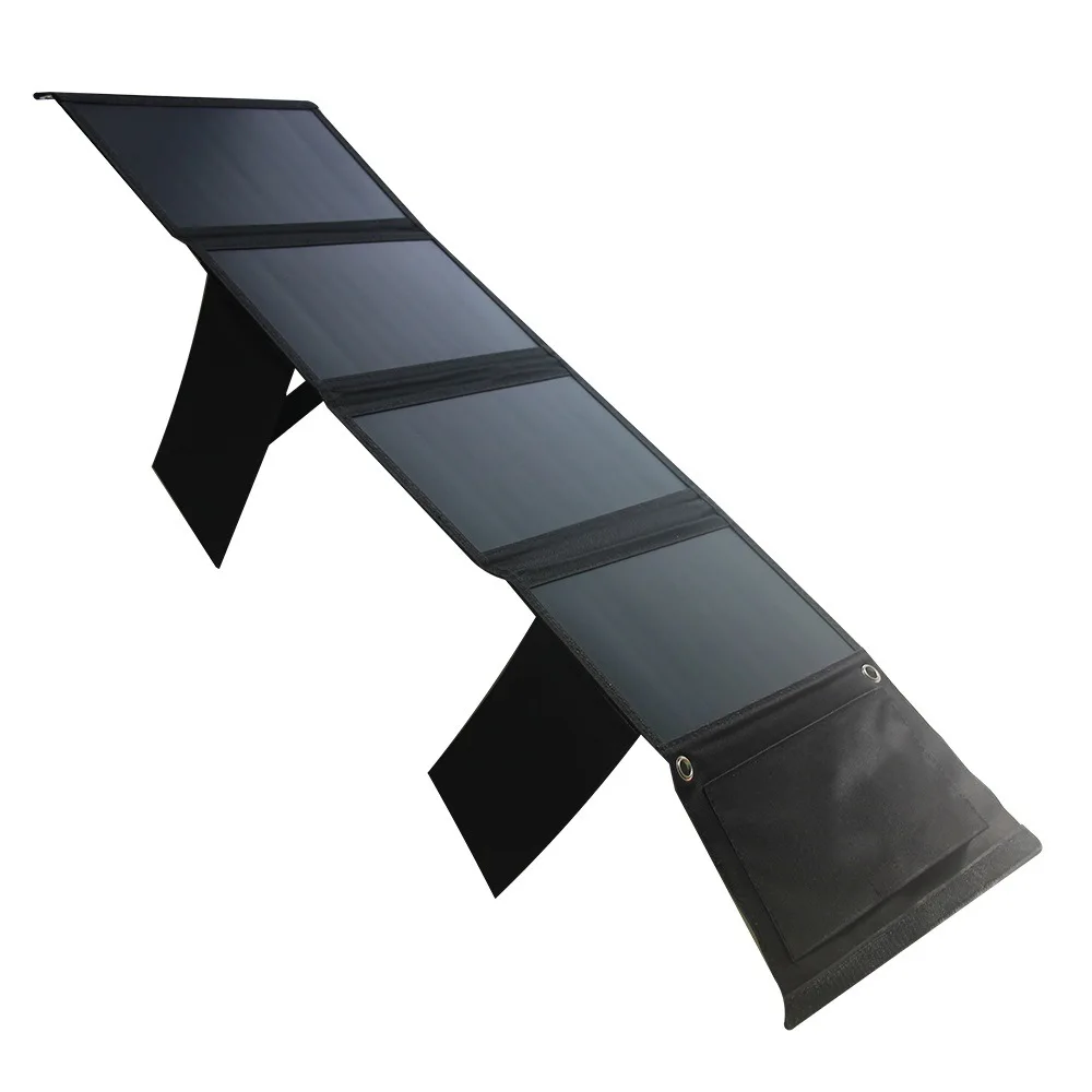 Портативное складное зарядное устройство для солнечной панели, 28 Вт, выход USB Type-C для мобильного телефона, кемпинга, пешего туризма, быстрая зарядка на солнечной энергии