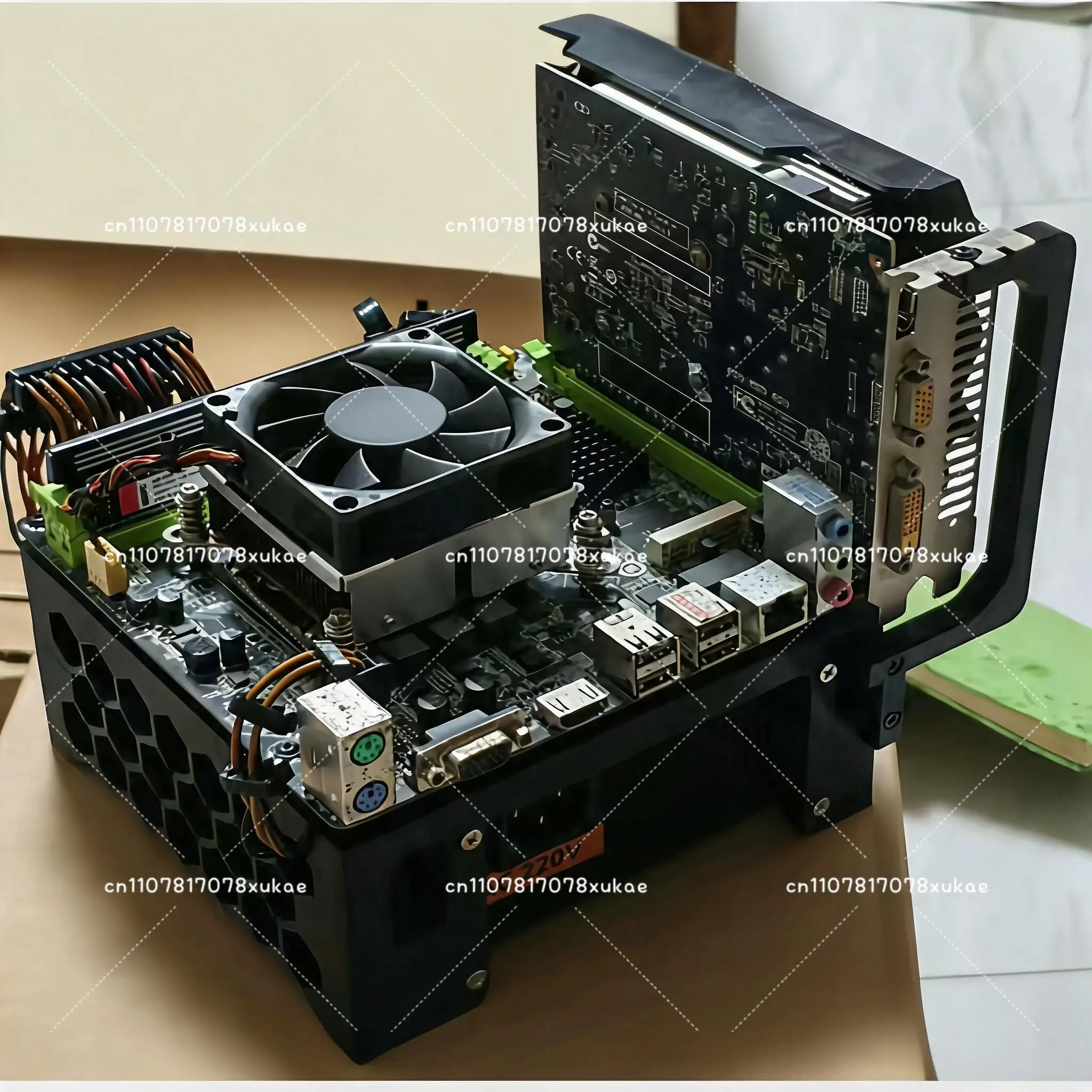 ITX Small Computer Case, Open Test Bench, Good Heat Dissipation, Support SFX