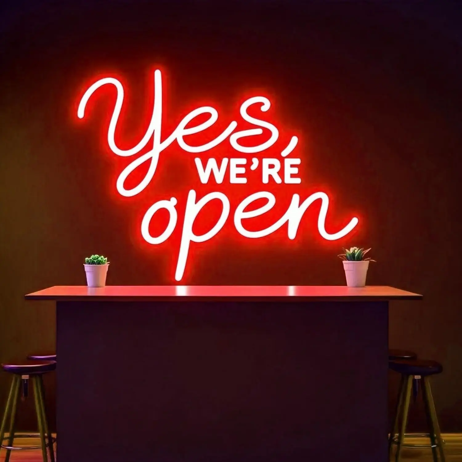

Custom Neon Sign Personalized Name LED Neon USB Multi Font Color Can Be Used For Restaurant Coffee Shop Wall Decoration Lights