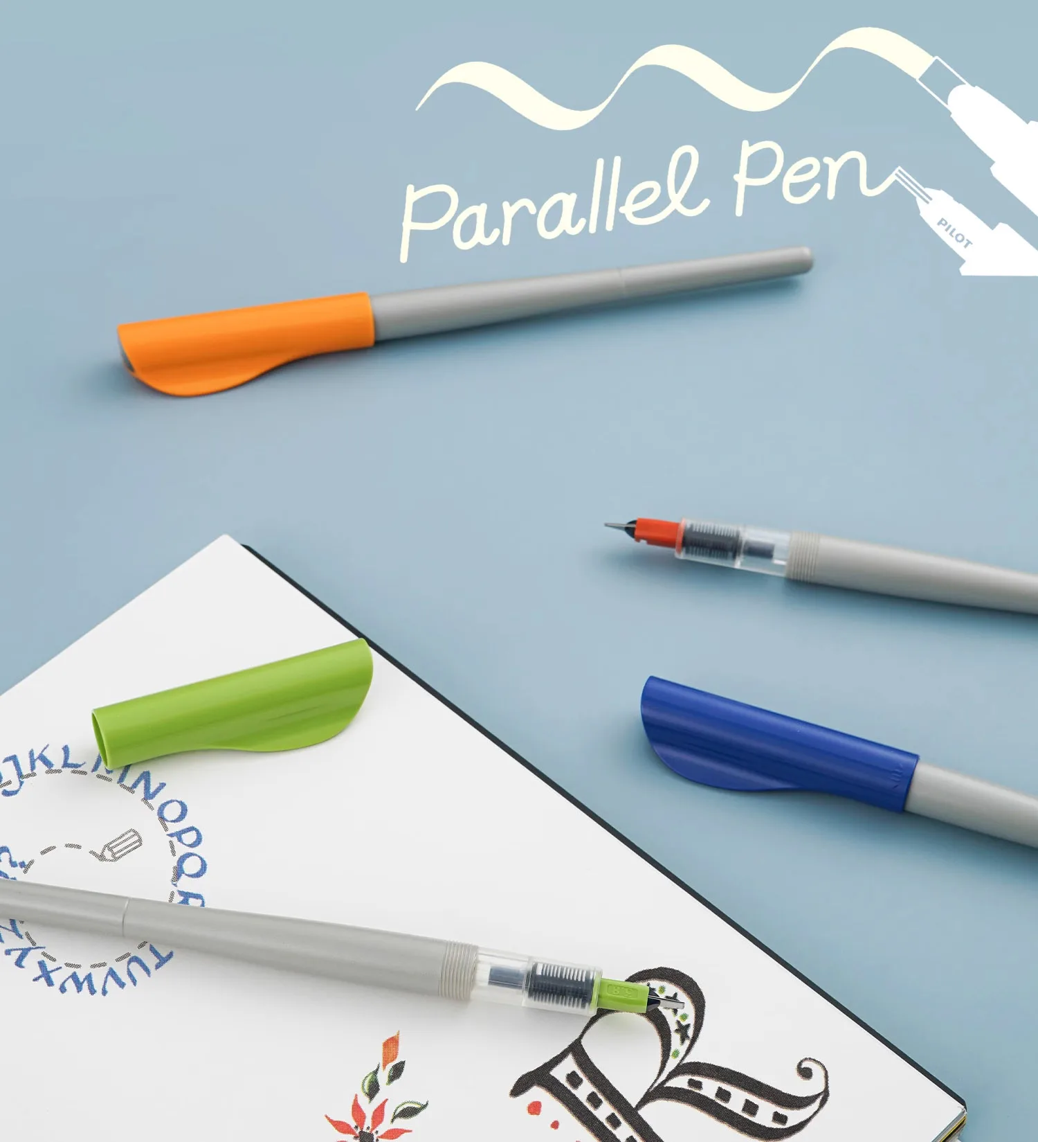 Original PILOT Parallel Art Pen 1,5 3,8 6,0 mm Kalligraphie-Stift für Gothic-, Arabische und Spezialschriften (Zeichenwerkzeug mit breitem Rand). – Detail 5