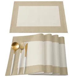 Country Countryside Vintage Table Mats for Dining Table Kitchen Decoration Accessories Coffee Table Decor Modern Placemat