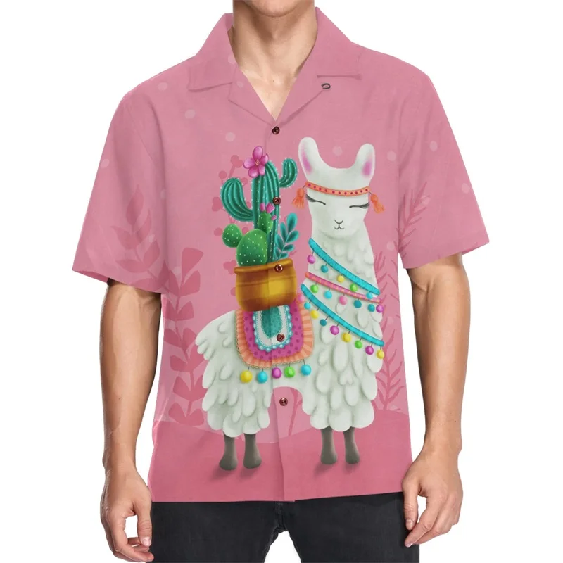 Mens Casual Button Down Beach Shirts 3d Print Colorful Graffiti Zebra Pattern Hawaiian Shirt Mens Short Sleeve Aloha Shirt