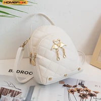 HOMEFISH Women Fashion Backpack Ins New Style Female Handbag Leisure Mini Fashion Women Backpacks Phone Packs MIni Backpack 5