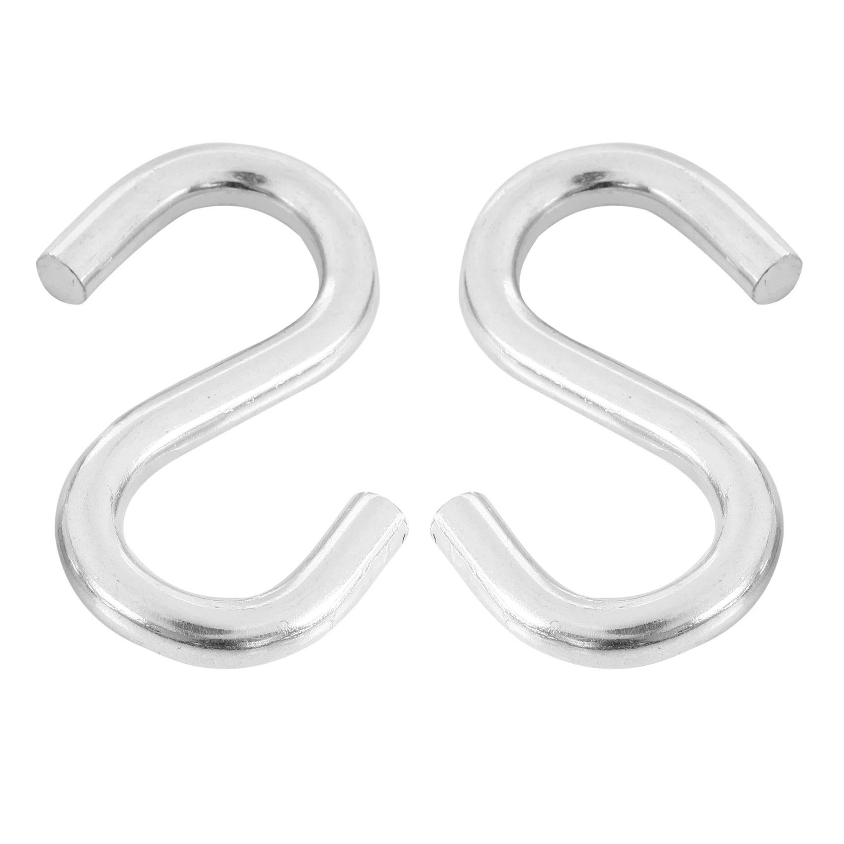 Ganchos en forma de S de alta resistencia para Hamaca, paquete de 2 ganchos de utilidad, 3 pulgadas de largo