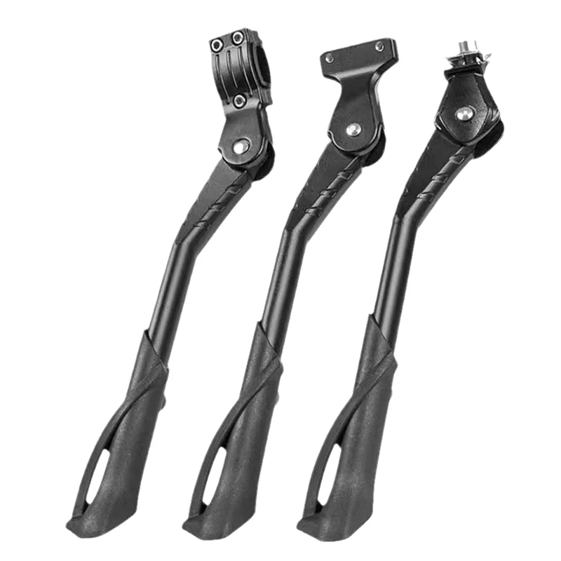 AliExpress NONE 24-29 Inch Bicycle Stand Adjustable Bicycle Parts Aluminum Alloy Side Support Feet Bicycle Parking Kickstand Bicycle Equipment