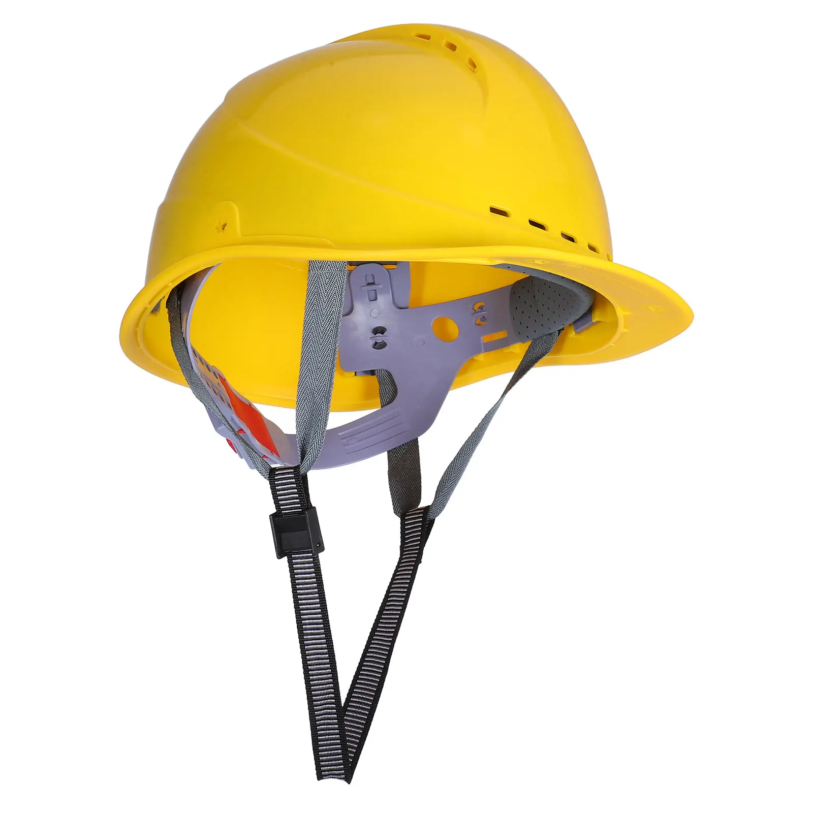

Yellow Construction Safety Adult Hard Hat Adjustable Industrial Safety Lightweight Breathable Protective Hardhat