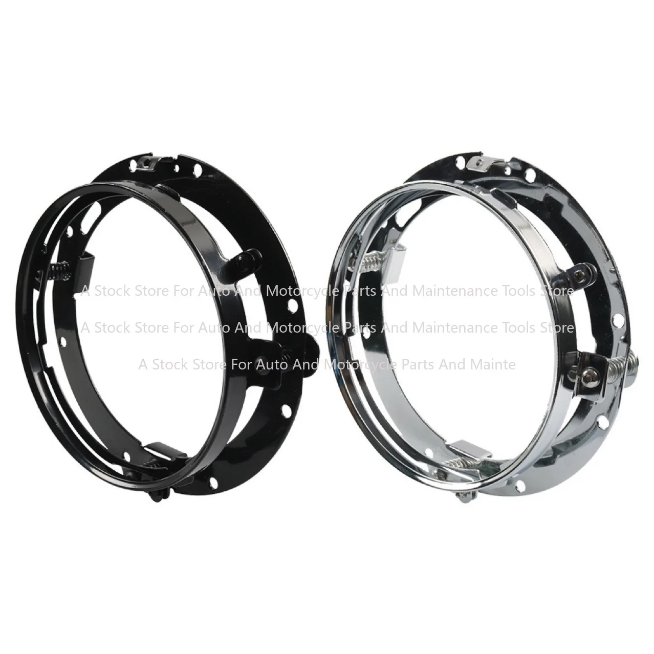 7 Inch Round Bracket for Wrangler Headlight Protection Bracket, SUV BJ40 Harley Motorcycle Headlight Bracket