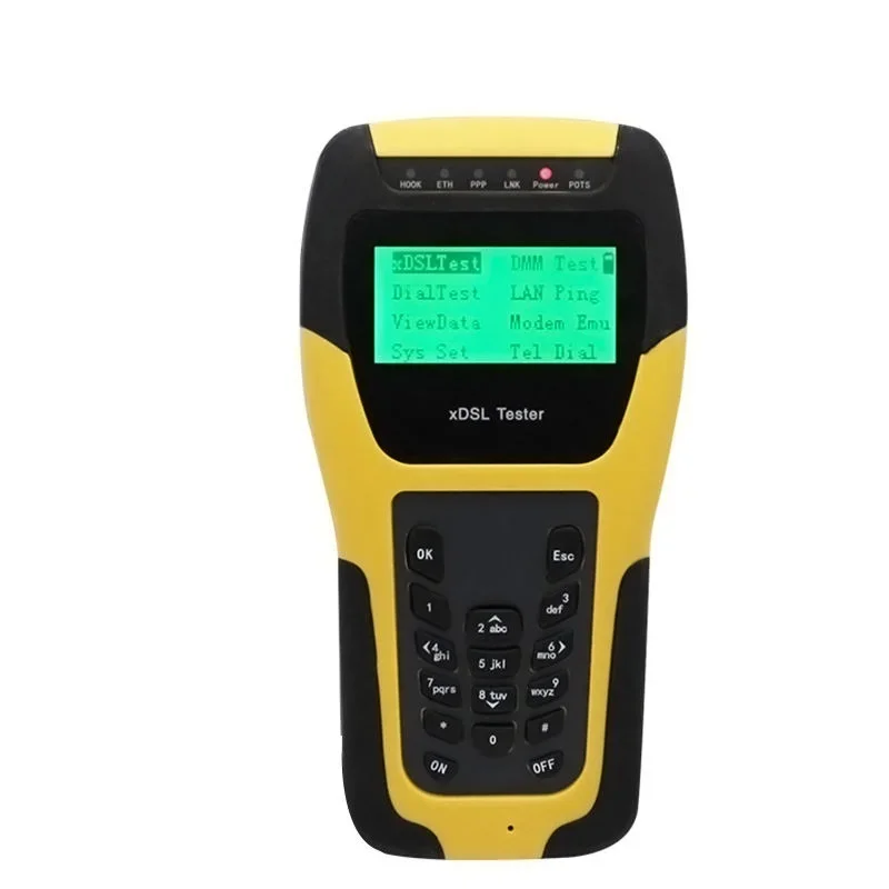 ST332B ADSL Tester Multi-functional Supporting Modem Emulation Ping Function Dial DMM ADSL2 XDSL Tester