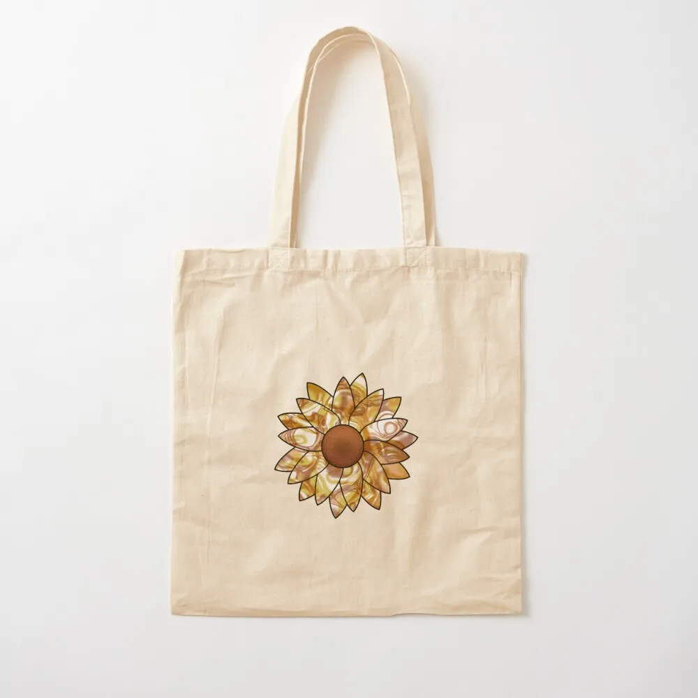 

Sunflower Vibes Tote Bag Big bag shopping trolley bag Custom sacs de shopping Canvas Tote