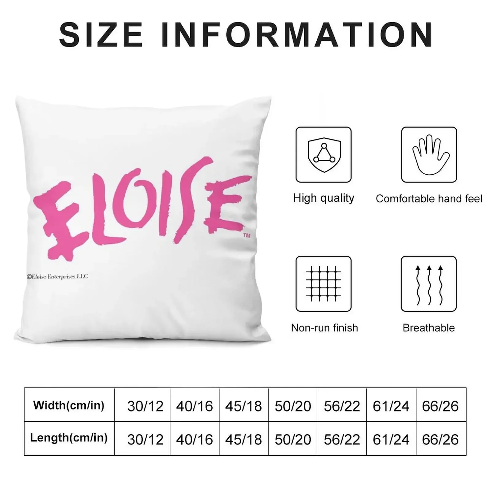 Eloise Throw Pillow Cushions Cover Luxury Pillow Cover Decorative Cover For Living Room pillow