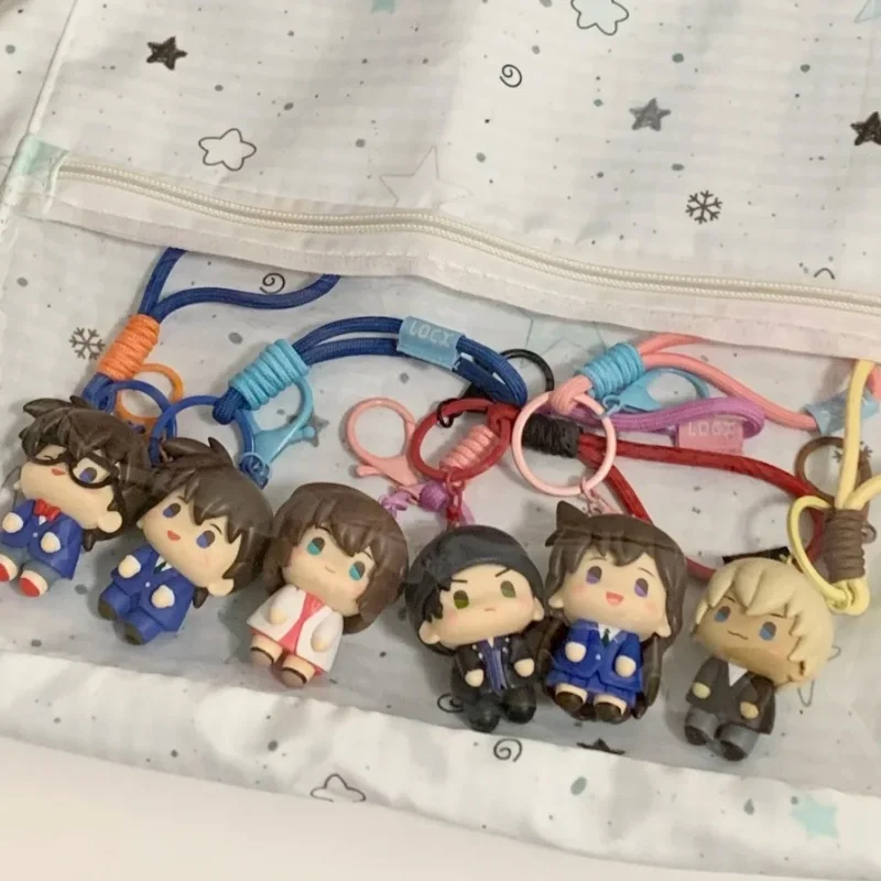 Подлинный детектив Конан, подвесной милый детективный серии, загадочная коробка, украшение, подарок, игрушка, сумка, подвеска, брелок для ключей «Детектив Конан», подарок