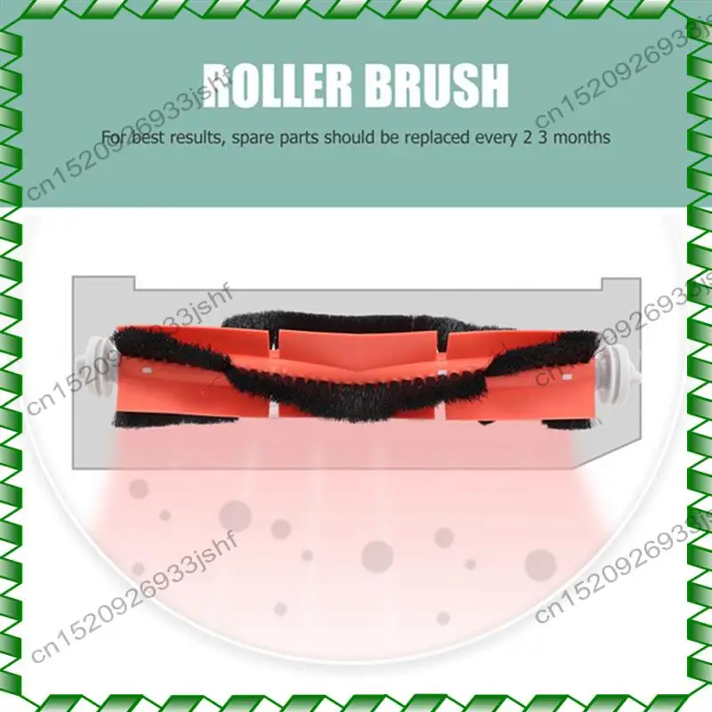 

-BOFF 15Pcs For Xiaomi Mi Robot Vacuum Mop 2C STYTJ03ZHM Mijia Robot Vacuum Cleaner Parts Main Side Brush Filter Mop Cloth
