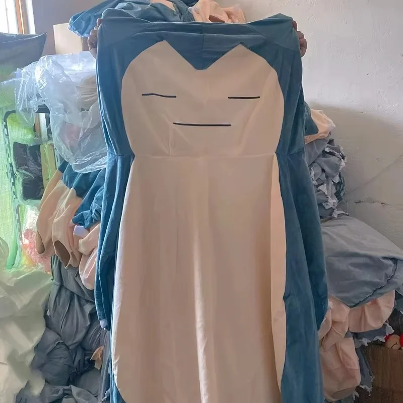 200/150 cm Aoger Pokemon Snorlax Giant Gevulde Leuke Speelgoed Lederen Shell Geen Vulling Knuffel Kussen Kawaii Zachte Cadeau voor Kinderen - afbeelding 1