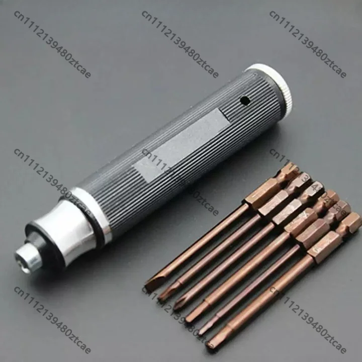Titanium‑Plated Magnetic RC Model Tool 6‑in‑1 Screwdriver Phillips Flat Hex Socket 1.5 2.0 2.5 3.0MM Repair Accessory
