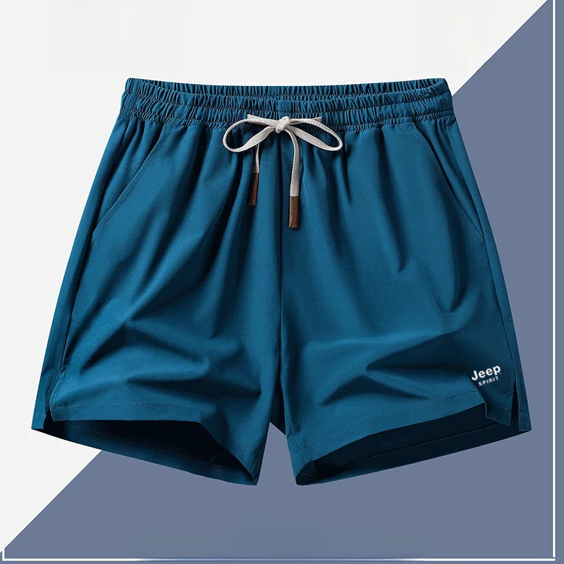 

Men's Five-Quarter Sports orts Summer Thin Casual Beach Pants Qui Dry Fitn Running orts Youth Active Sle