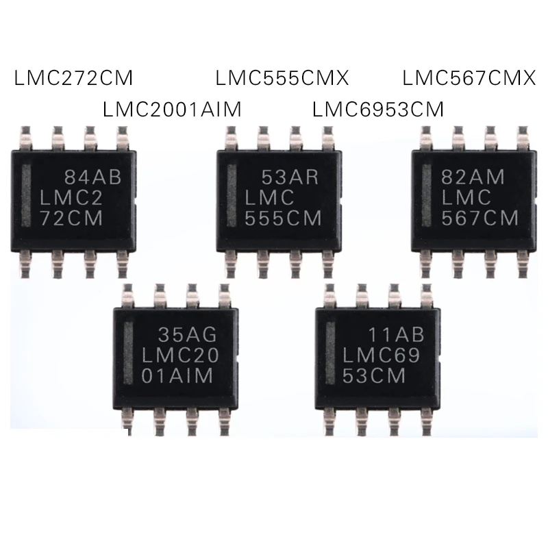 

1PCS LMC272CM LMC2001AIM LMC555CMX LMC567CMX LMC6953CM