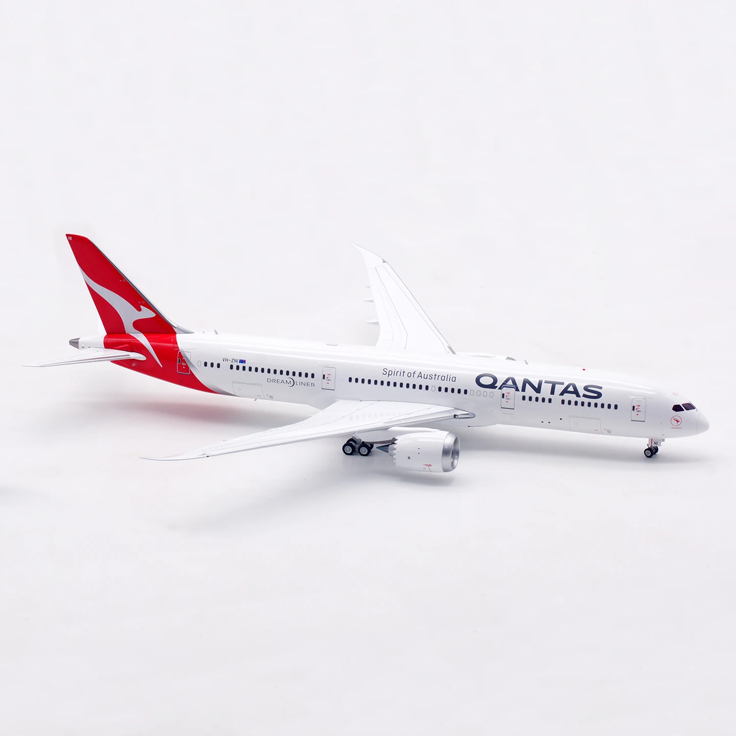 IF789QF0525 سبيكة تحصيل طائرة هدية الطيران 1:200 Qantas الخطوط الجوية بوينغ B787-9 دييكاست نموذج طائرة VH-ZNI #3