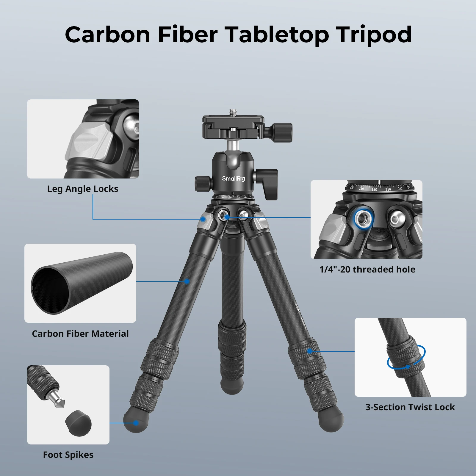 Smallrig 5026 Carbo…