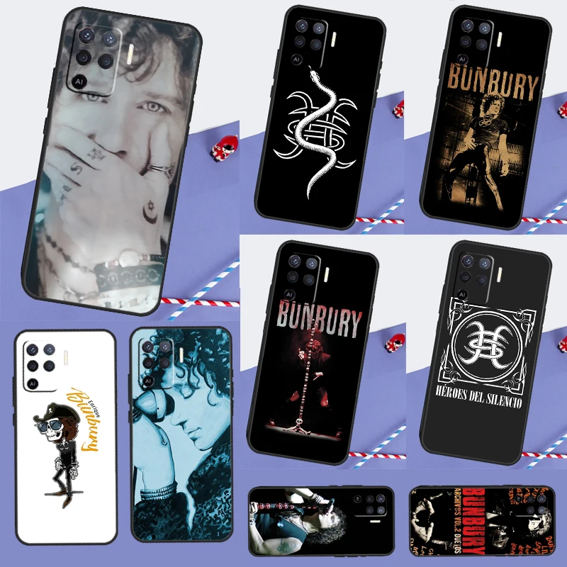 Enrique Bunbury For OPPO A5 A9 A31 A53 2020 A83 A93 A91 A52 A72 A54 A74 A94 A15 A16 Find X5 X3 Pro Case