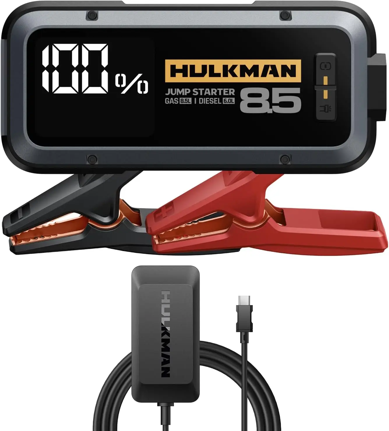 Arrancador de batería portátil inteligente Alpha85 con cargador de pared de 65 W