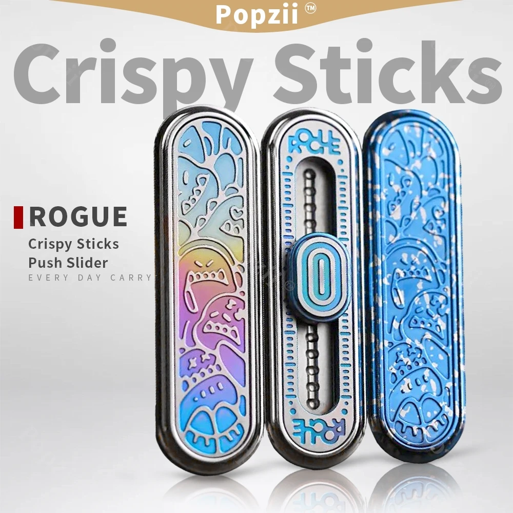 Rogue estúdio crocante vara adulto mecânico fidget slider brinquedos legal gadget escritório alívio do estresse gadgets ansiedade brinquedos