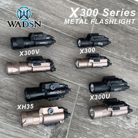 WADSN Tactical X300U Surefir X300 Ultra XH35 XU35Tactical hanging Pistol Scout Light Airsoft Flashlight Double function Switch