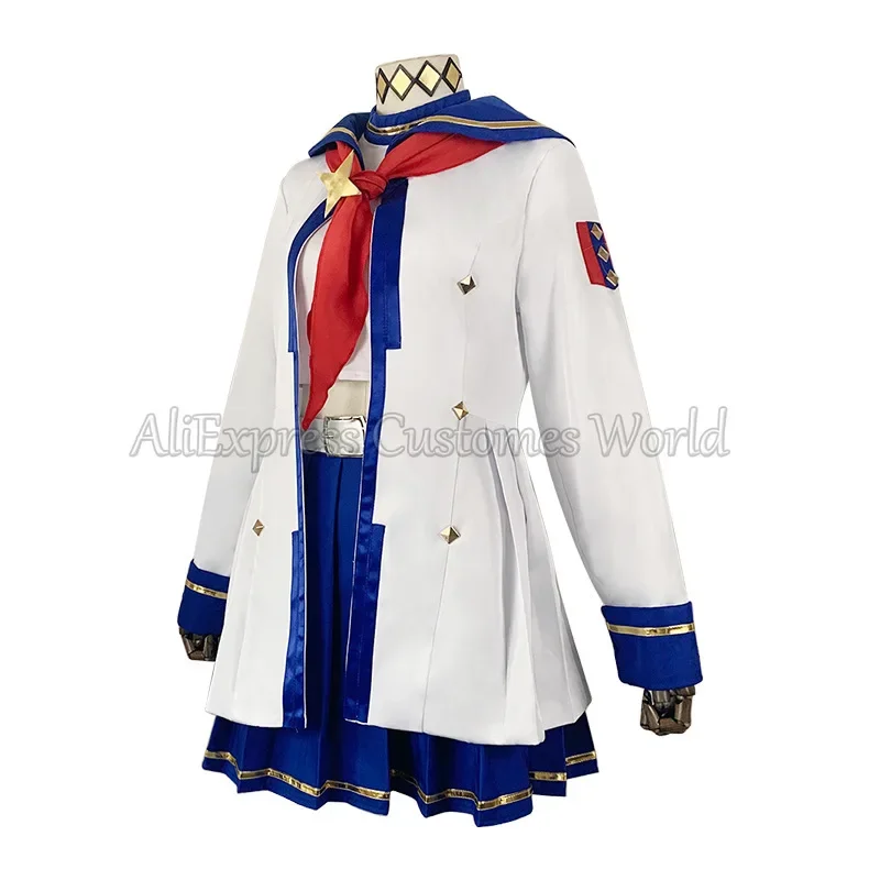 HN8 อะนิเมะ Oguri หมวก Umamusume Pretty Derby คอสเพลย์เครื่องแต่งกายผู้ใหญ่ผู้หญิงชุดชุดคอสเพลย์ชุดเครื่องแต่งกาย Halloween8...Gf