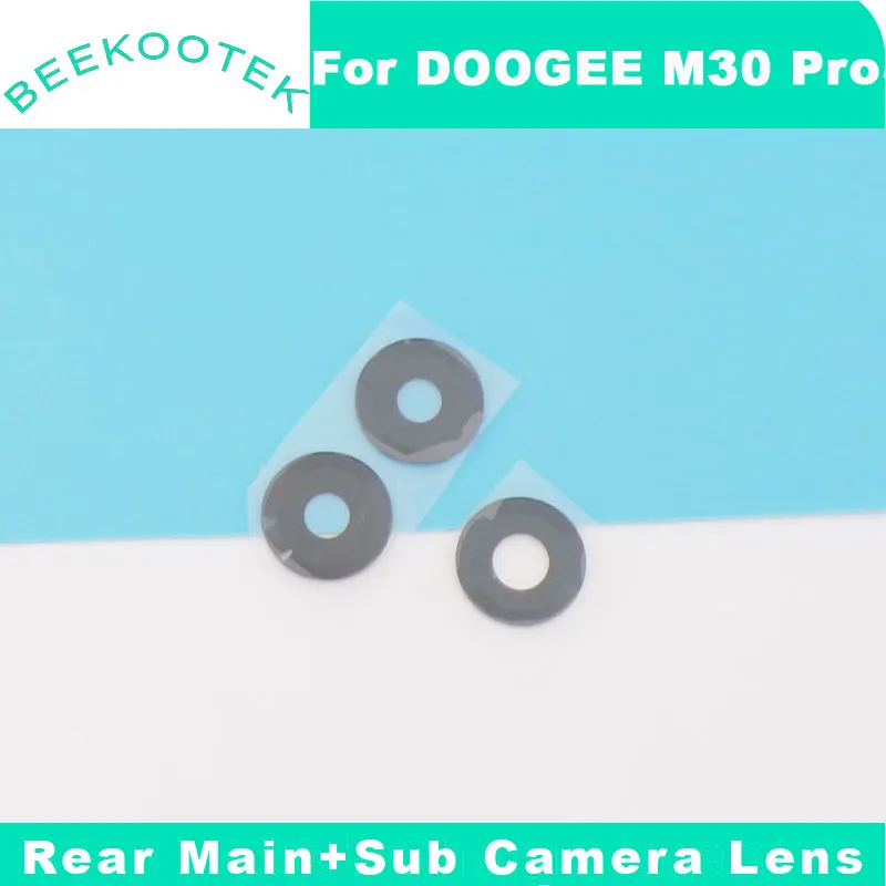 New Original DOOGEE M30 M30 Pro Rear Camera Lens Back Camera Lens Sub Camera Lens Glass Cover For DOOGEE M30  Smart Phone