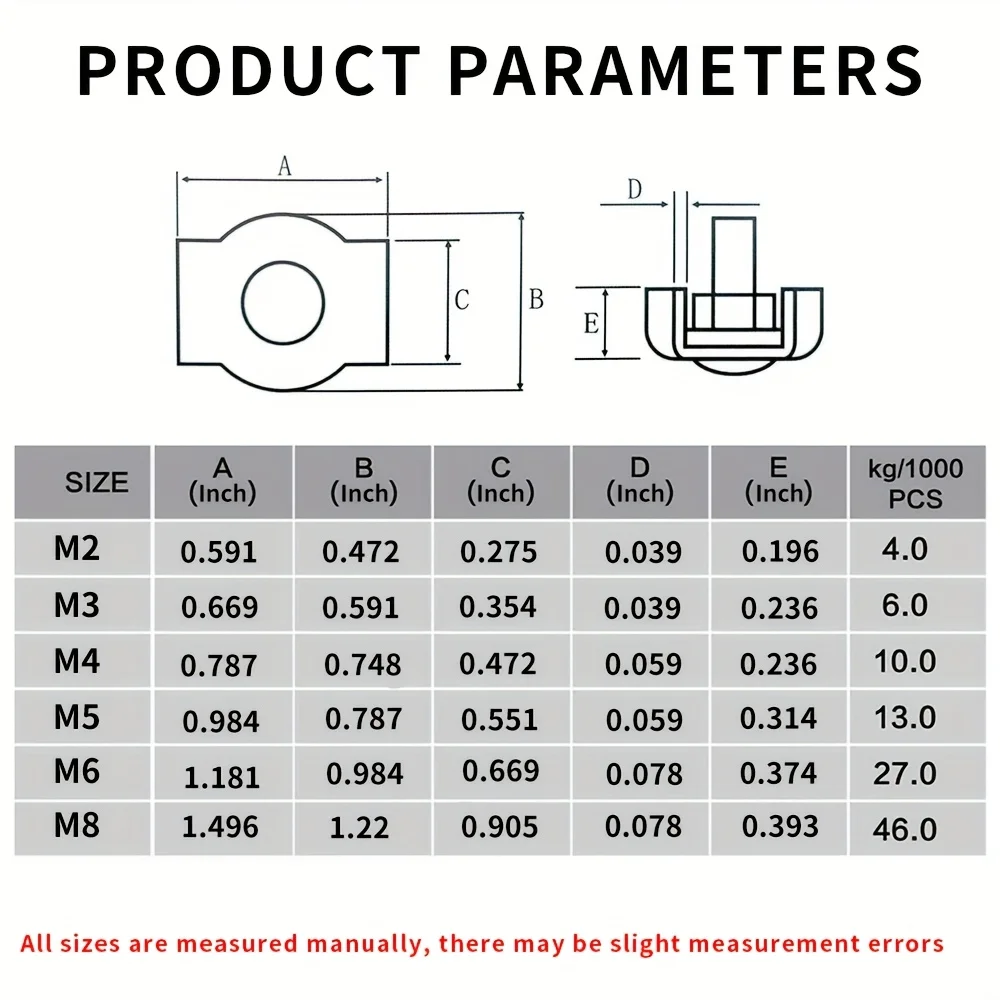 10/20pcs Stainless Steel 304 Cable Clamps Rust Resistant Removable Cover M2-M8 Threads for Wire Rope Steel Cable Fixing
