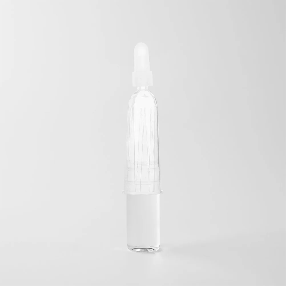 10 Stück transparente Ampullenflasche, Handschutz, Tropfkappe, präzise Flüssigkeitsabgabe, Kleberapplikator, tragbar, leicht