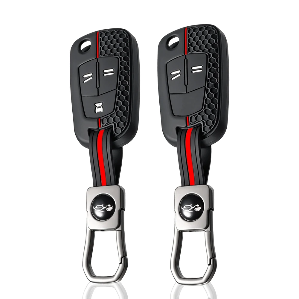 Silicone Car Remote Key Case Cover Shell Fob for Opel Vauxhall Astra H Corsa D Vectra C Zafira Astra Vectra Signum 2/3 Buttons