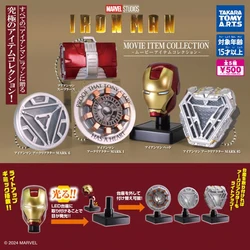 Original Iron Man Anime Tony Core Small Figure Capsule Toys Gift In Stock