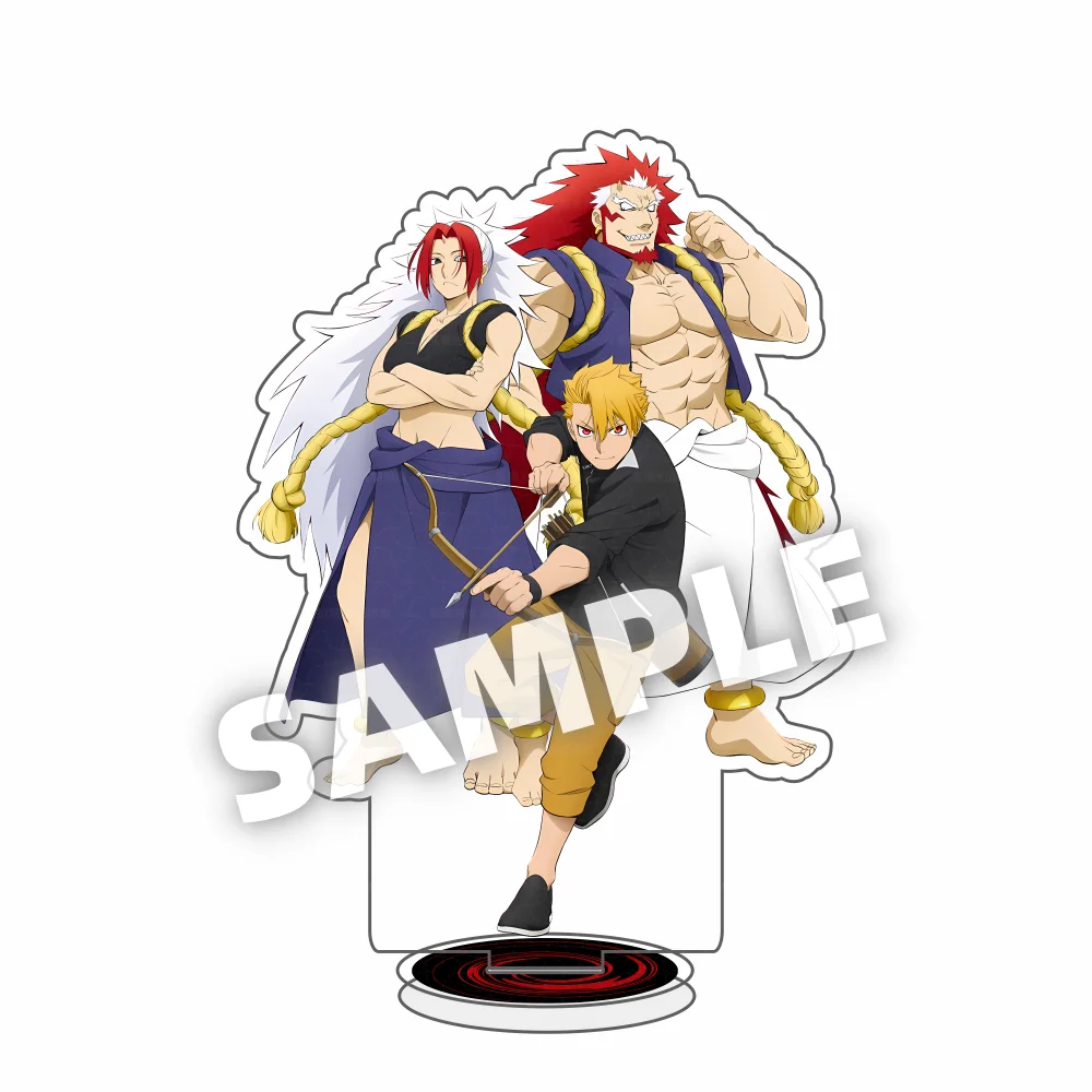 Daemons of the Shadow Realm Figure Yuru Dera Asa Gabby Hana Standing Model Fan Collectible Gift  15cm Acrylic Keychain Anime