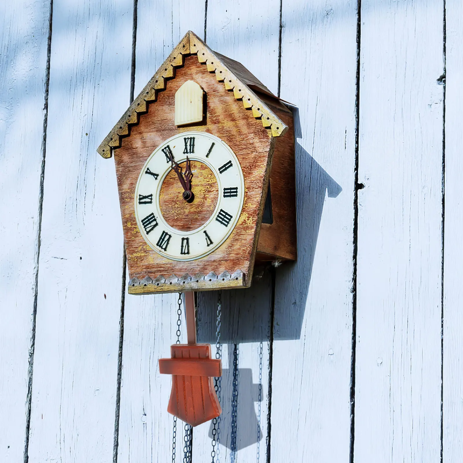 Cuckoo Clocks Pendulum Small Hand Carved Replacement Part Designed for DIY Clock Repair Vintage Wall Clock Movement Mechanism view 3